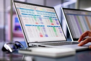 calculating electronic medical accounts and codes in a black office