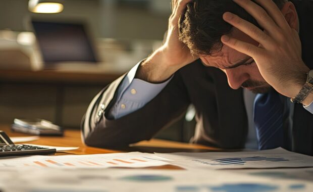 corporate stress after financial bankruptcy proceedings