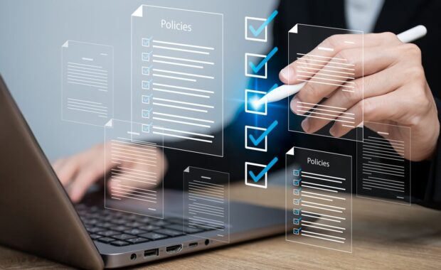 policy documentation and compliance concept